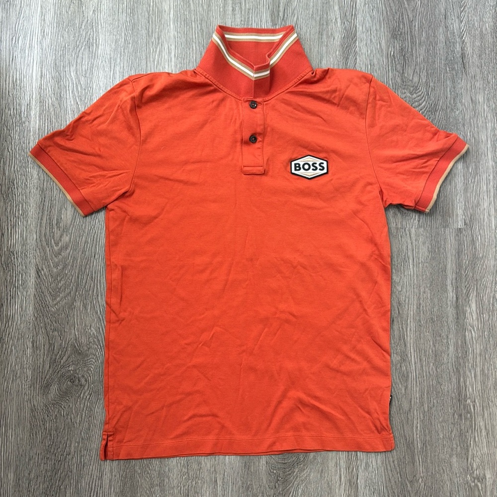 Boss. Men’s collared shirt. Never worn. NWOT. size medium.